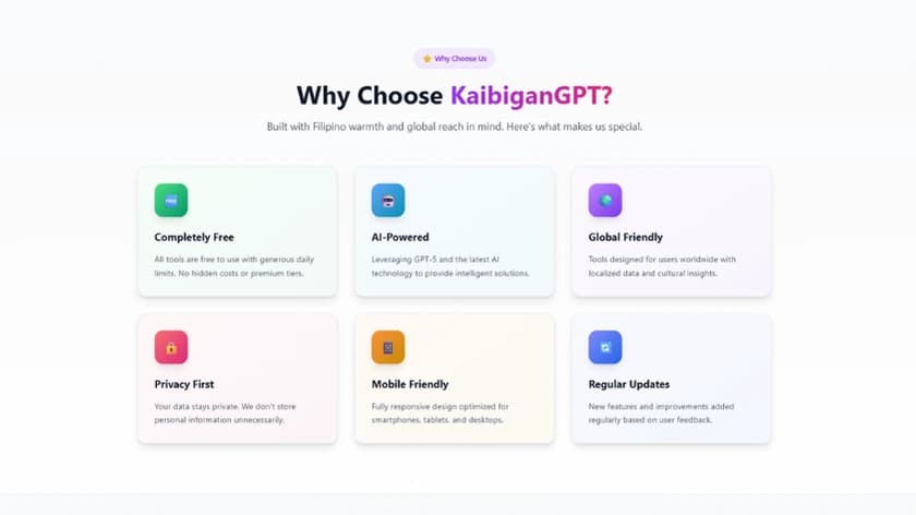 KaibiganGPT preview 2